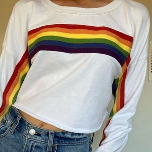 A&F Cropped Crewneck